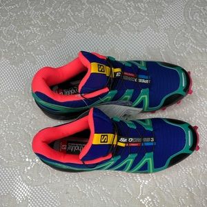 SALOMON Speedcross 3 Contagrip Mountain Trail Running Womans Shoes Size 8.5 NEW